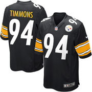 Lawrence Timmons Pittsburgh Steelers Nike Youth Team Color Game Jersey - Black